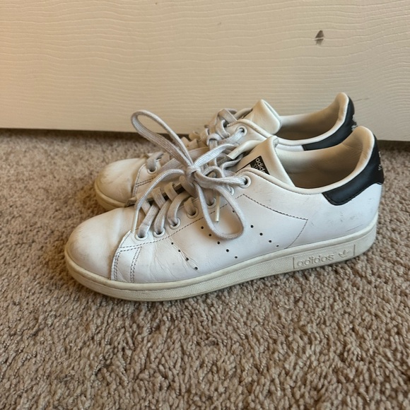 Stan Smiths | white with black heel - Picture 4 of 7